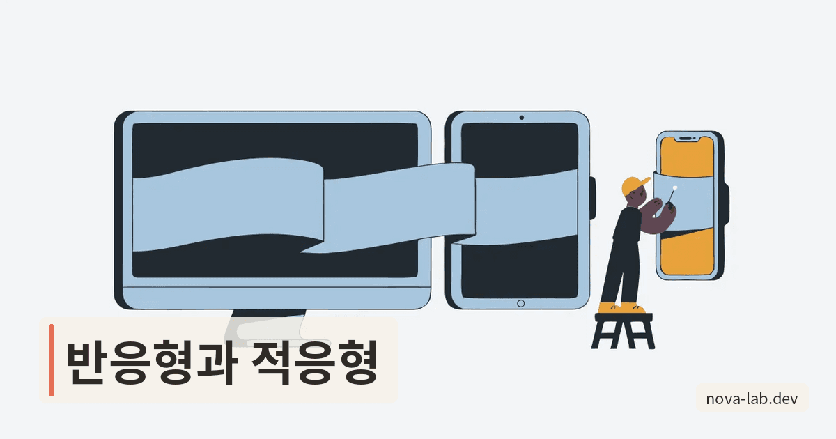 반응형 웹 적응형 차이, 견적이 달라지는 이유